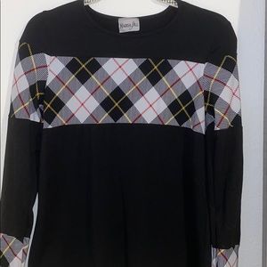 Marisa Jill Black Long Sleeve Size Small